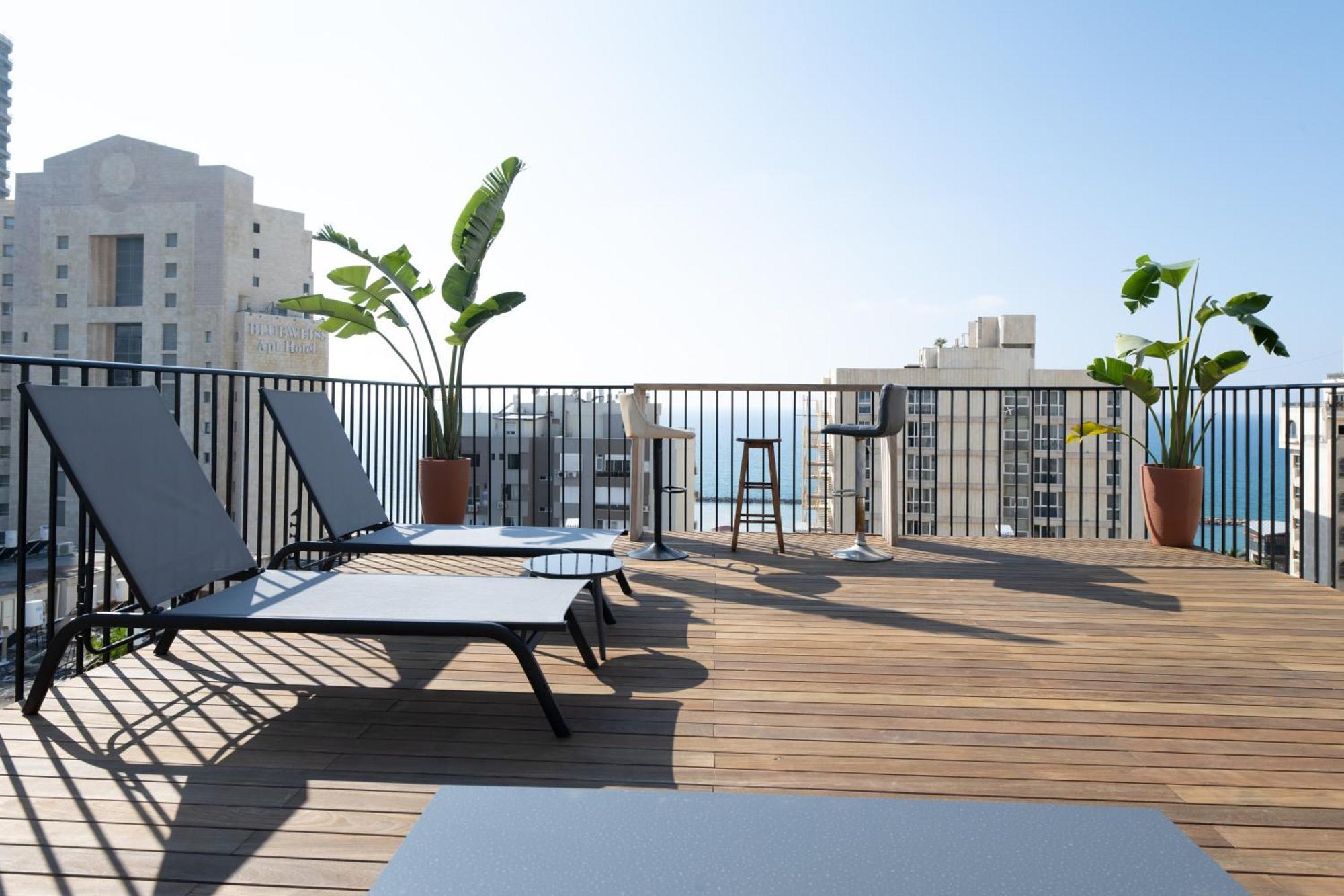 Roof Top 3 Floors Netanya Exterior foto