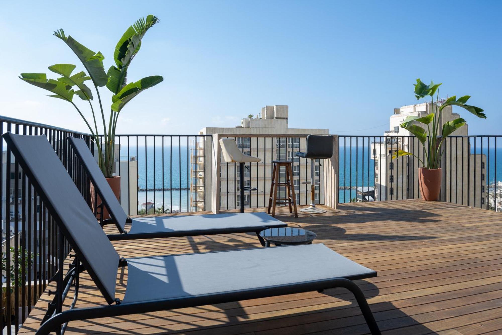 Roof Top 3 Floors Netanya Exterior foto