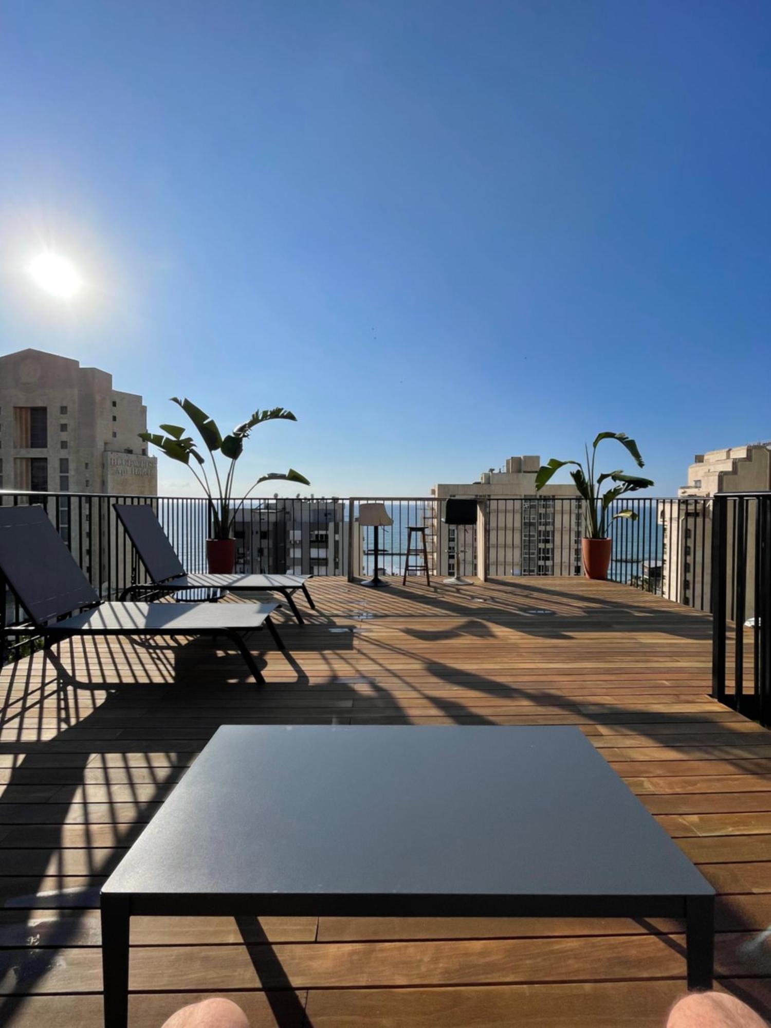 Roof Top 3 Floors Netanya Exterior foto